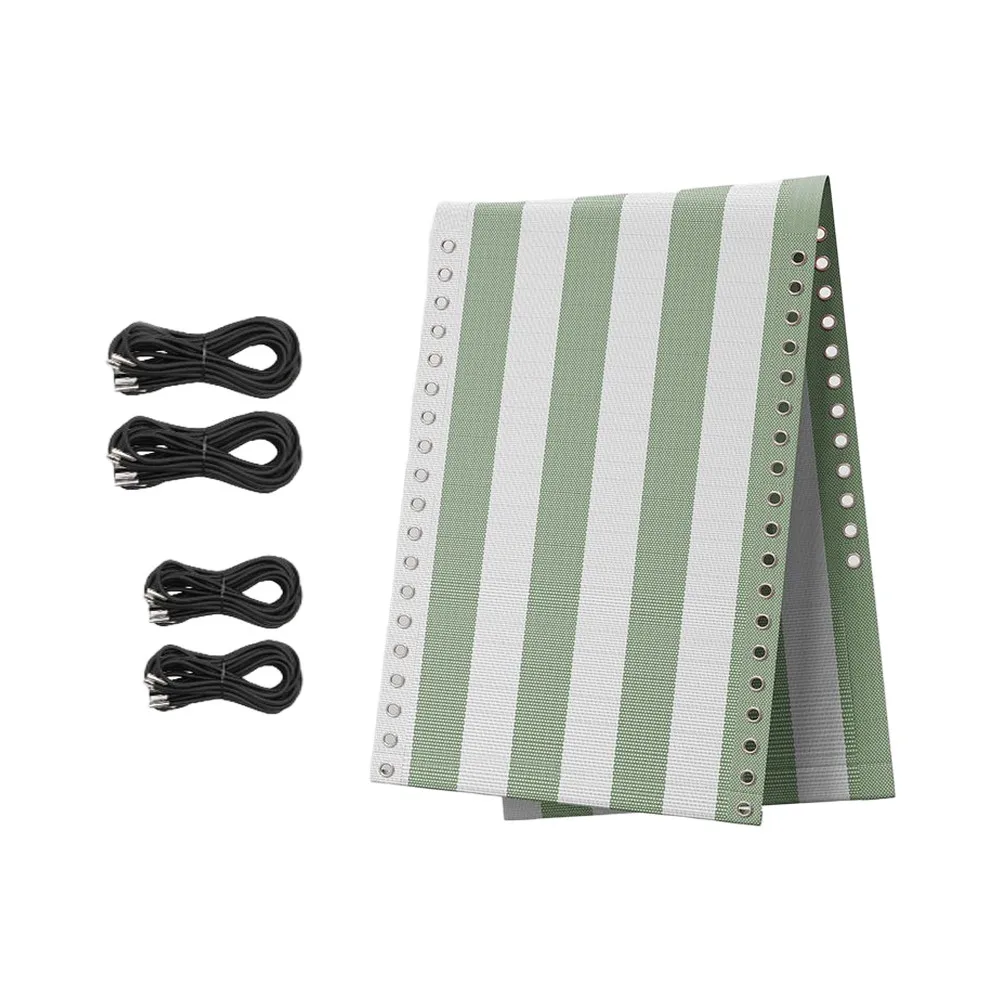 For Zero-Gravity Lounge Chair Recliners Replacement Fabric Garden Recliners Cover 160x43cm Stripe Removable Double-Sided