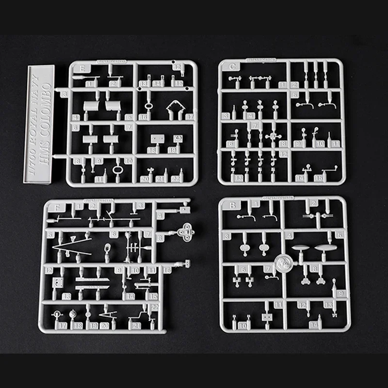 Trumpeter 06742 HMS Colombo 1/700 Militärisches zusammengebautes Modellbausatz-DIY-Spielzeug, für Sammlung, Geburtstagsgeschenk