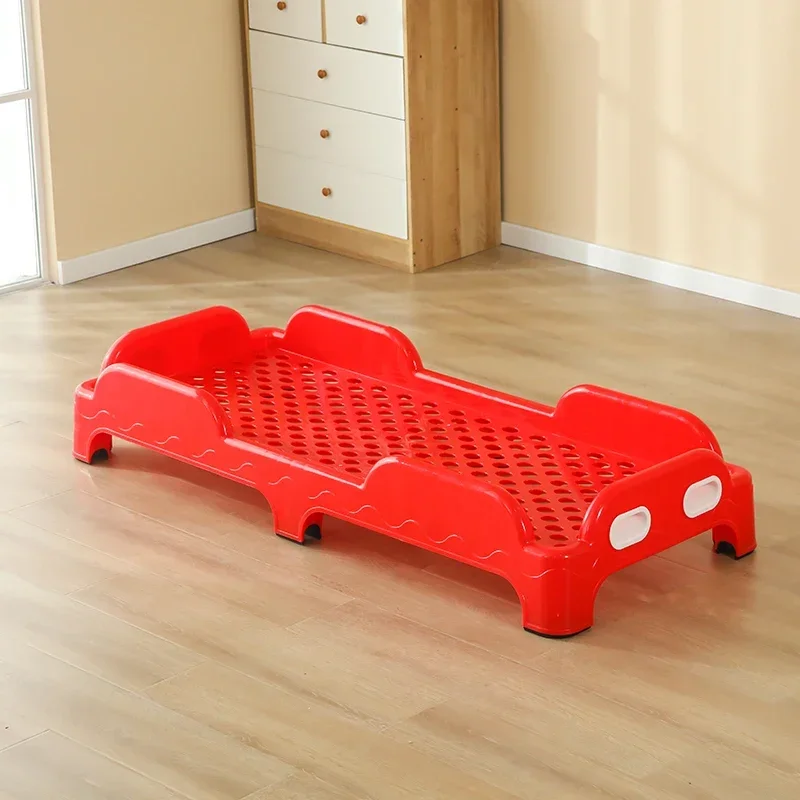 Add Thick Kids Bed Bedroom Furniture School Kindergarden Bed Solid Plastic Special Children Bed Sleeping Kids Furniture