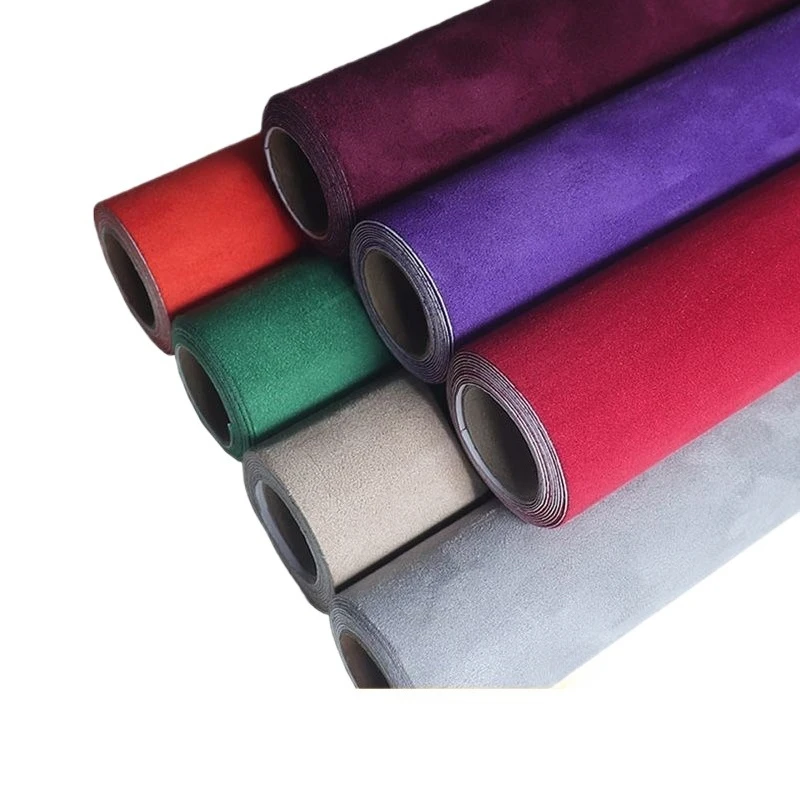

50cm*200cm Self Adhesive Suede Fabric Sticky Suede Wrap Fabric Tela Tapizar Coche Terciopelo Adhesivo for DIY Decor