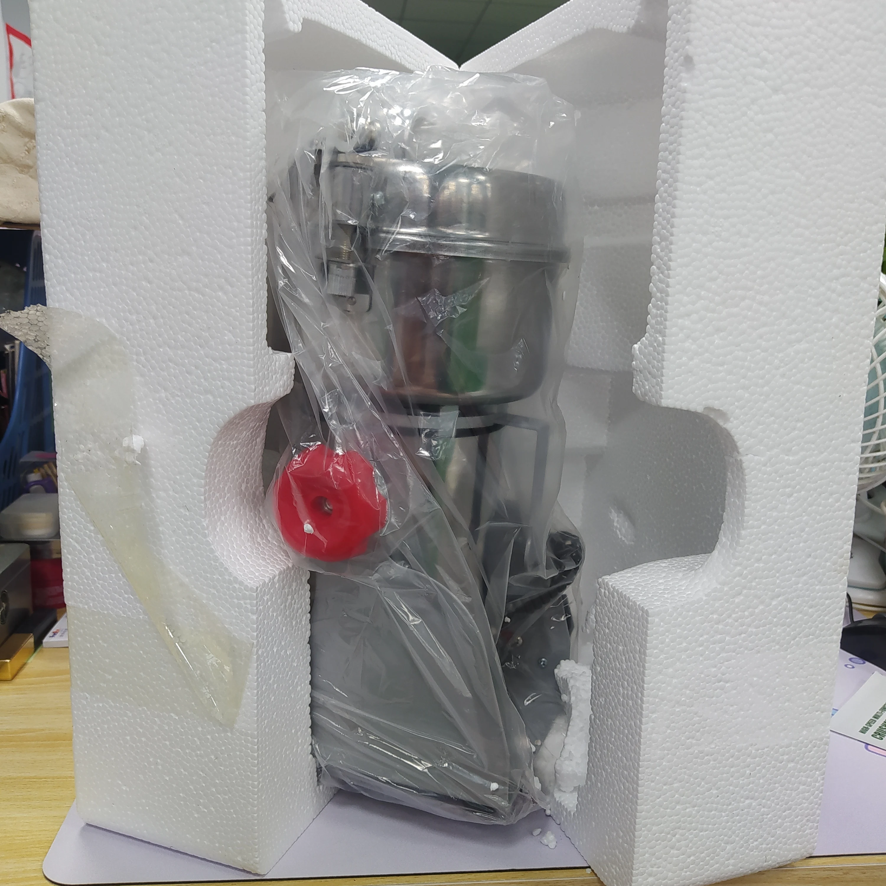 Mesin Penggiling Bumbu Listrik 1000g, Harga Mesin Pembuat Bubuk Makanan Kering