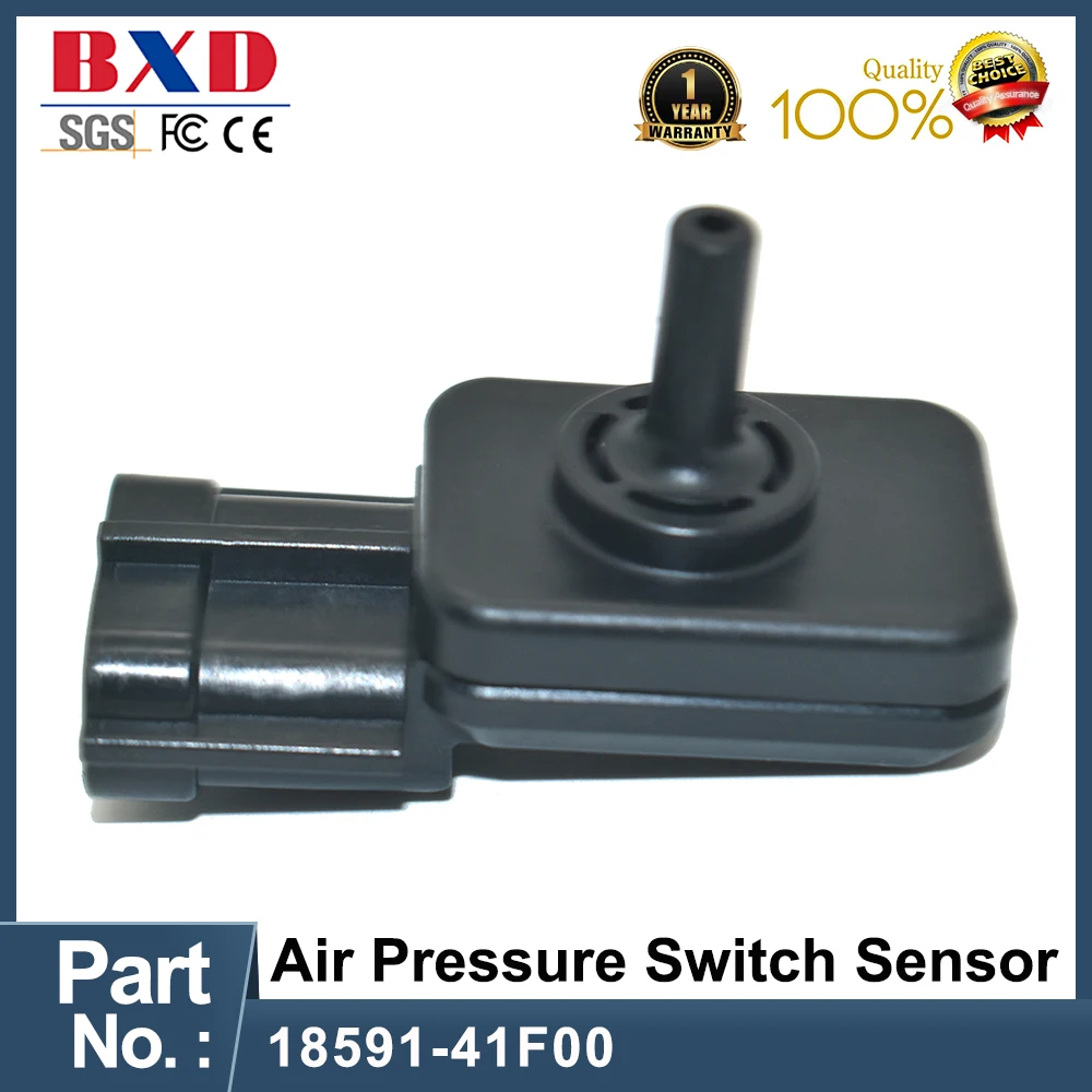 

Новый датчик давления воздуха Boost 18591-41F00 для Suzuki DL650 SFV650 SV650 VL1500 18591-41F00 автомобильные аксессуары