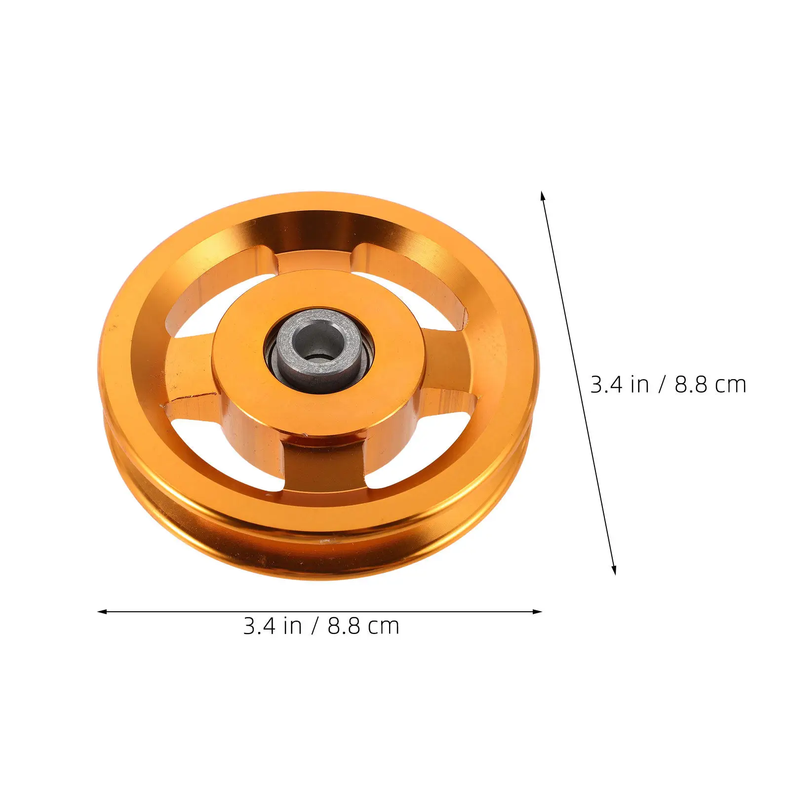 Pulley Wheel Heavy Duty For Home Fitness Equipment Bodybuilding Aluminum Pulleys Gym Wheels Block 88MM Smooth Bearing