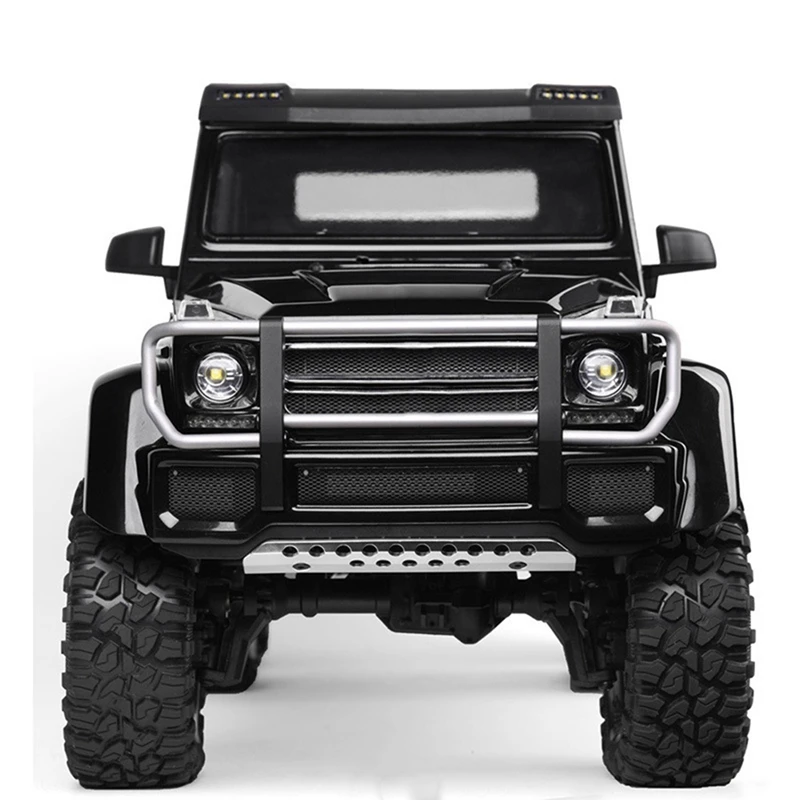 For 1/10 TRX6 TRX4 Mercedes-Benz G63 G500 Metal Front Bumper On The Desert Front Bumper ,Black