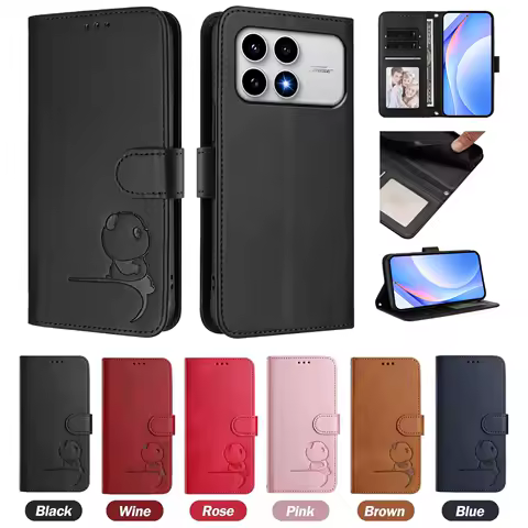 RFID Shielding Flip Wallet Leather Phone Case For Xiaomi Poco F8 F7 Ultra F6 F5 Pro F3 Redmi K90 Pro Max Card slots Holder Cover