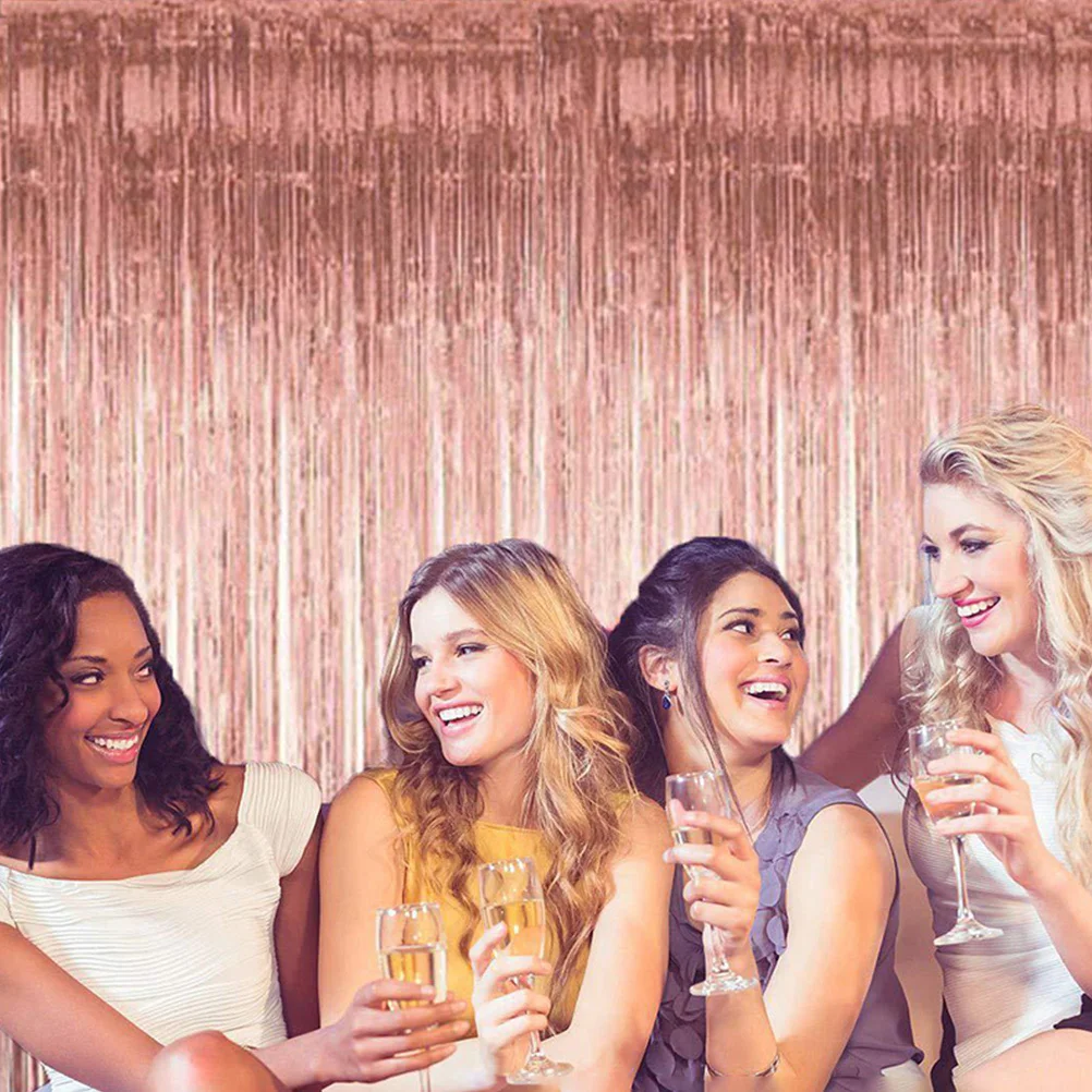 

1Set Birthday Letter Balloons Creative Design Festive Atmosphere Party Decorations DIY Tassels Fringe Curtain Photo Props