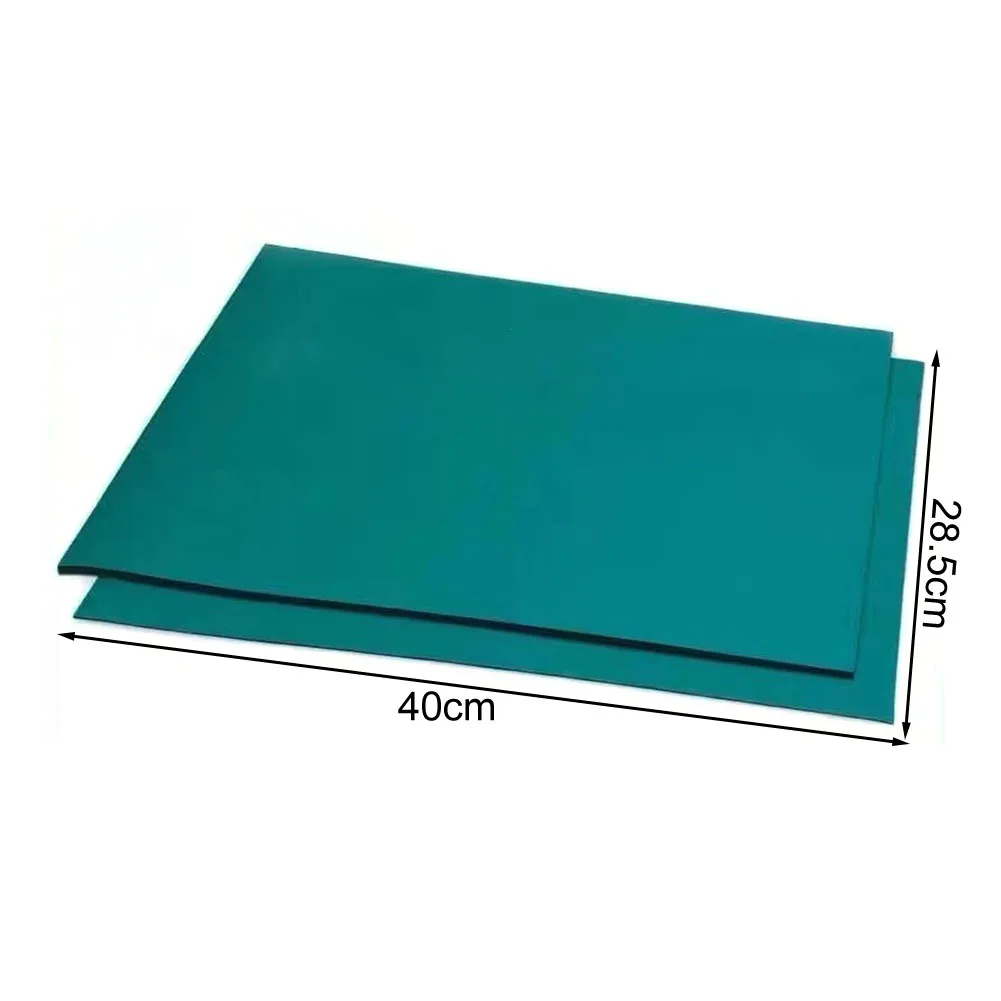 ESD Anti Static Ground Mat with Reliable Ground Wire and Wrist Strap Designed for Electronics Repair and Soldering Environments