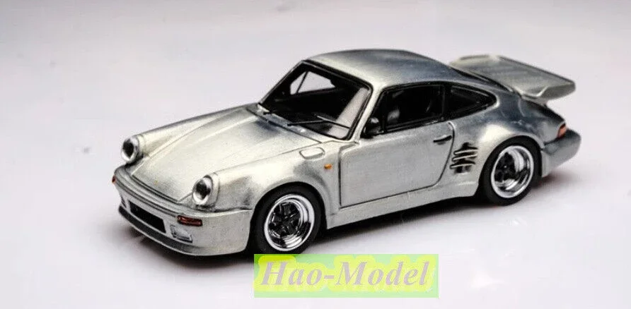 Modèle de voiture en alliage métallique moulé sous pression pour garçons, Porsche 911 930 Turbo, ornements de collection d'affichage de passe-temps, cadeaux d'anniversaire, 1:64 BSC