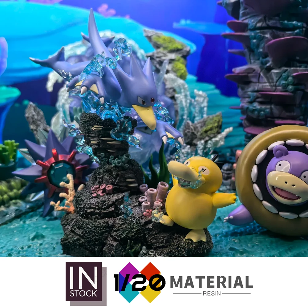 

[В наличии] 1/20 Смола Scale World [VS] - Psyduck & Golduck [Split RE-MENT]