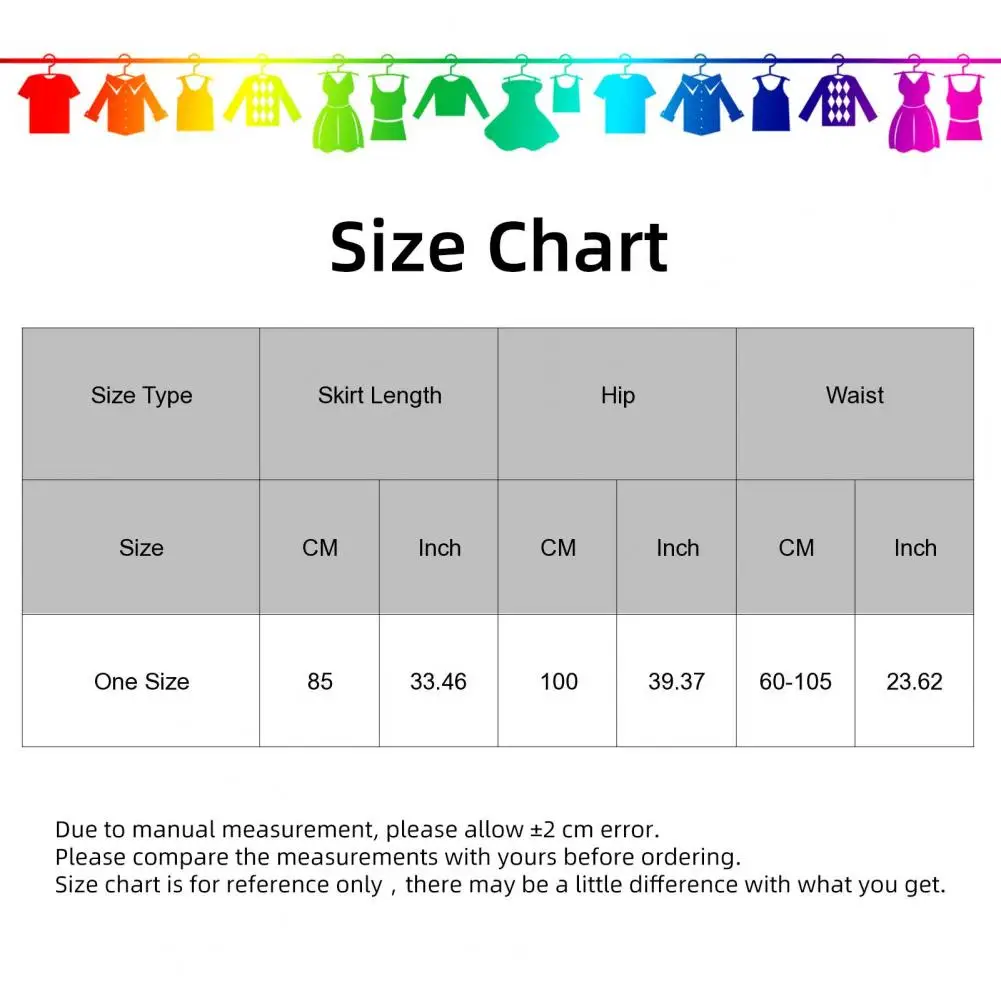 Women Folk Dance Skirt Elastic Waist Multi-Layered Mesh Chiffon Skirt Sequins Decor Large Hem Stage Performance Skirt