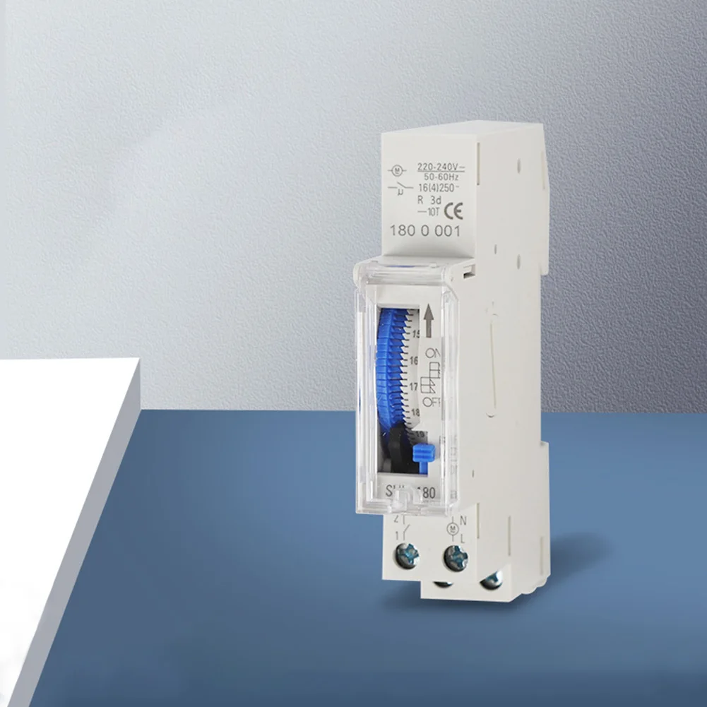 

Pump Control White Analog Timer Cyclic Timer Maximum Switching Voltage 230VAC Normally Open Contact Plastic Housing