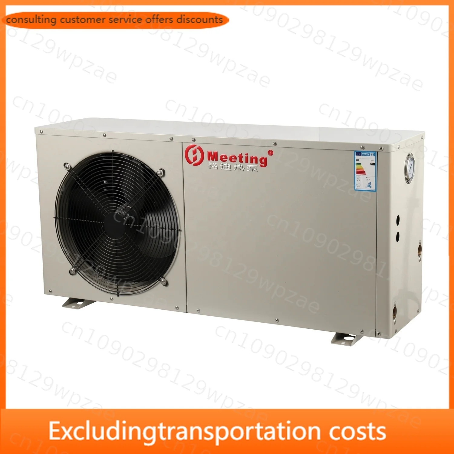 CE R32 WIFI Controller Air Source Heatpump Monobloc Air to Water Heat Pump for Underfloor Heating