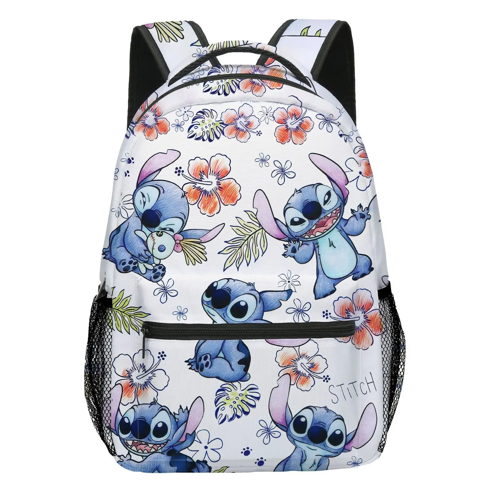 Lilo And Stitch Backpacks Printe Cartoon Lovley Children Burden Alleviation School Bags Lightweight Boys Girls Mochila Infantil