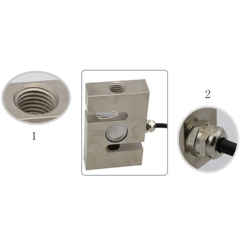 GSL301 large-scale alloy steel S-type tensile pressure weighing sensor batching scale, hopper scale weighing 2 tons 5 tons