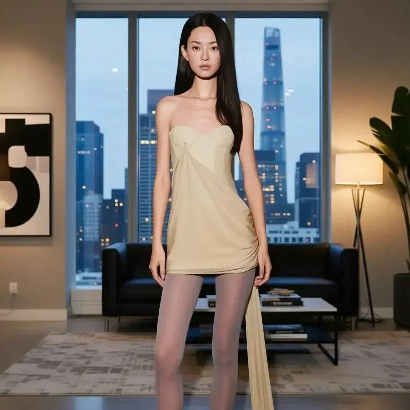 Luksusowa suknia wieczorowa, formalna, ślubna, długa do podłogi, dopasowana, asymetryczna, bez ramiączek, z wiązaniem w talii, z długim trenem, szyta na miarę.