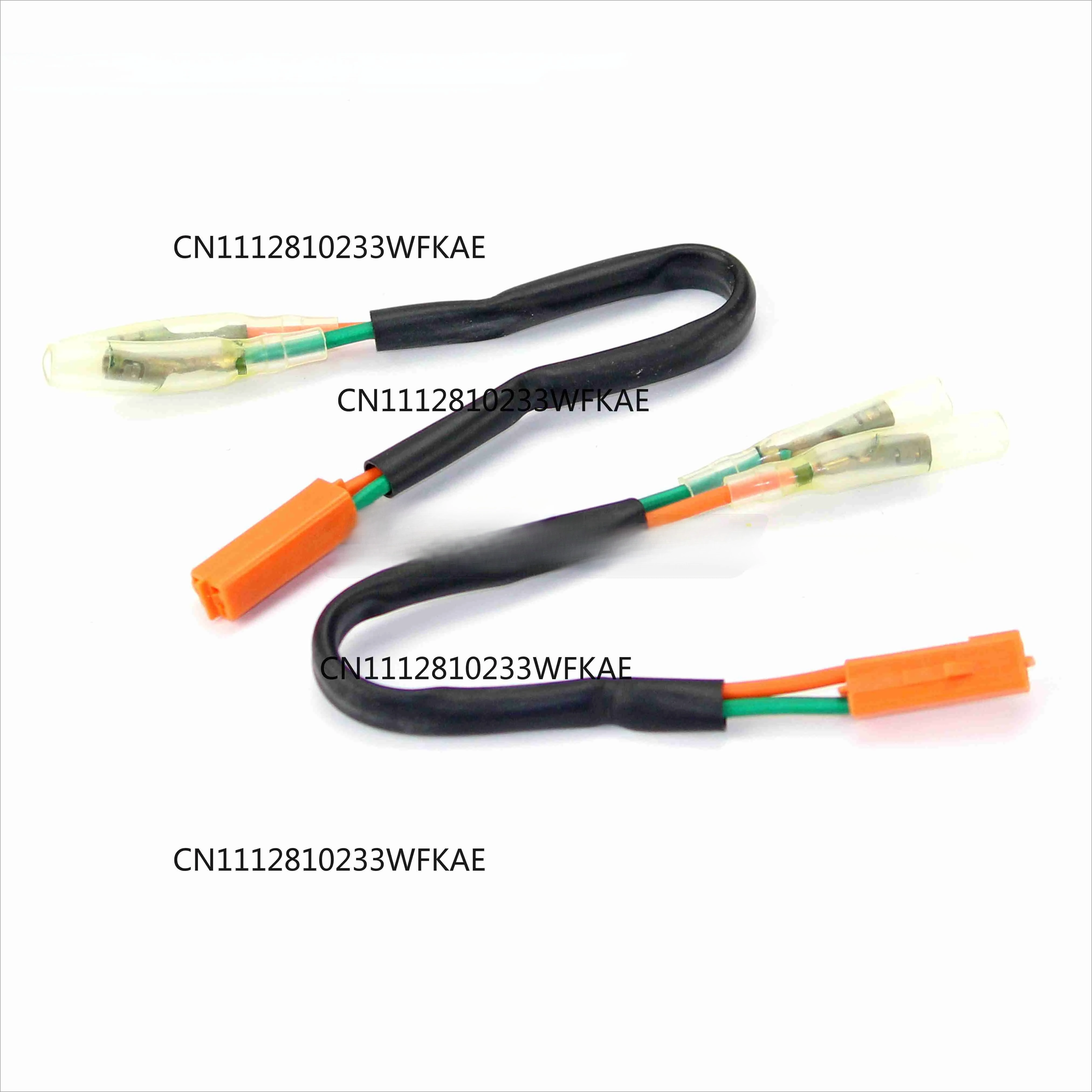 2-Pin Turn Signal Cable Adapter for Honda CBR600F4/900RR/929RR/250R 600 F4i Cable Leads