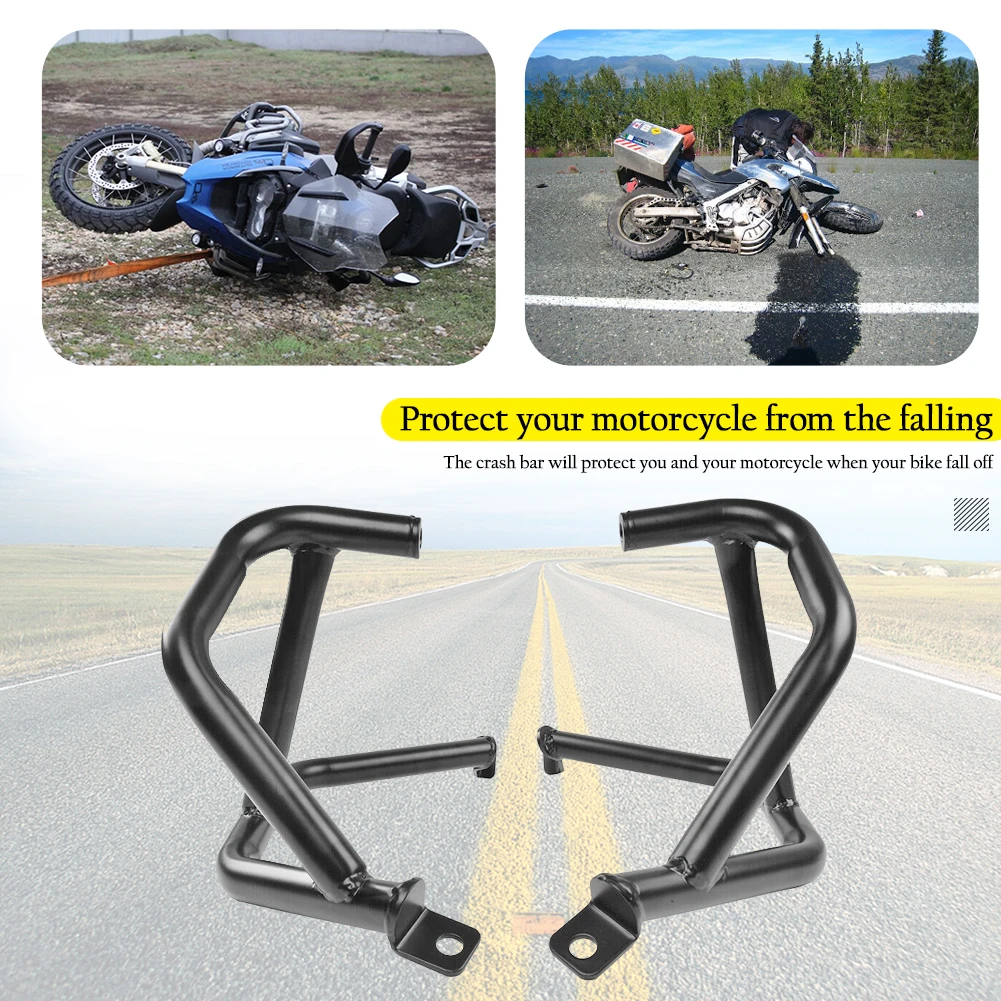 Crash Bar Engine Guard Frame Protector Bumper Falling Protection Slider For Kawasaki Ninja 400 250 2018-2023 Ninja250 Ninja400