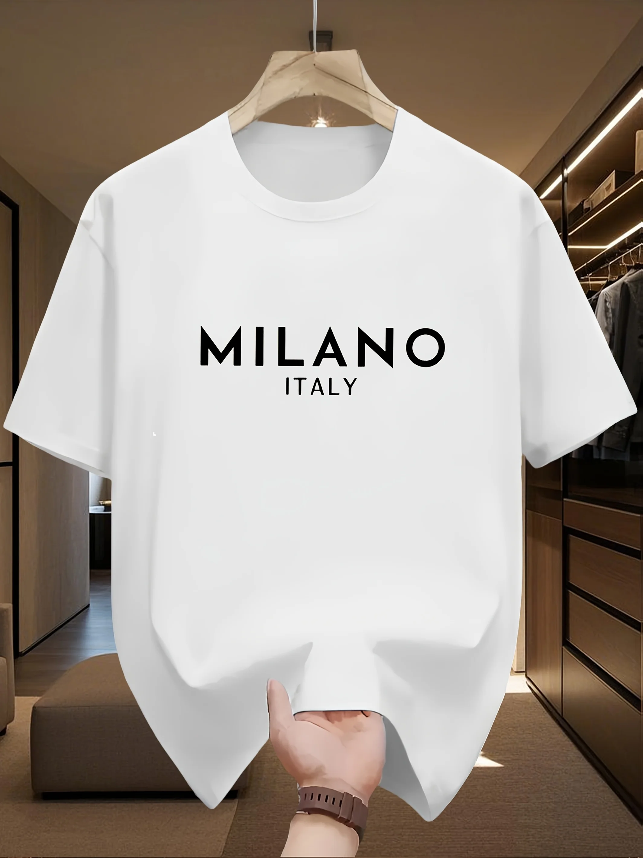 S-5XL Men's 100% Pure Cotton F - огляд і ціна Street Fashion Milan