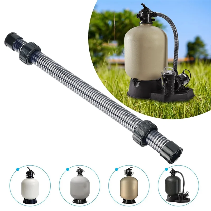 لمضخة حوض السباحة Pentair Sand Dollar وSta-Rite Cristal-Flo II المتوافقة مع 155710 لاستبدال خرطوم الفلتر-AA25