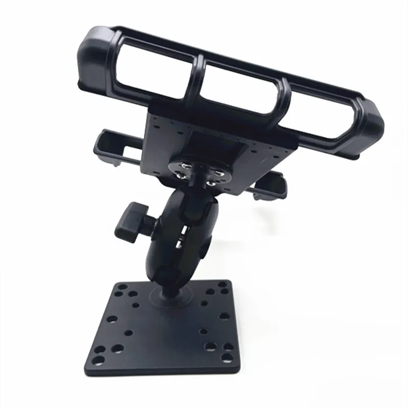 حامل تابلت مع قاعدة كروية مستديرة 1.5 بوصة وذراع 9 سم ولوحة VESA 100x100 للشاحنة/الجرار