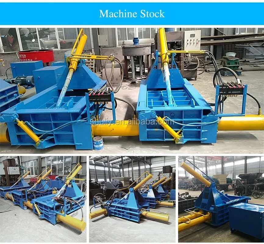 YUGONG Machine Manufacturers Waste Metal Scrap Iron Baler Hydraulic Press Baling Machine