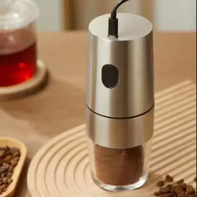 เครื่องบดเมล็ดกาแฟไฟฟ้าไร้สายแบบพกพา ชาร์จไฟได้ รุ่น JC30