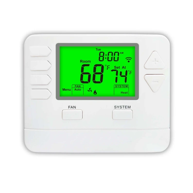 

Programmable Multi Stage 2 Heat 2 Cool 24V Smart Alexa Thermostat WIFI
