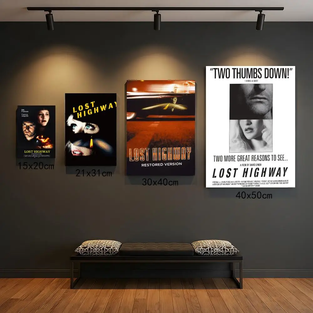 classic movie L-Lost Highway-Y Painting Calligraphy Boho Botanical Decor for Living Room  Elegant Home Style