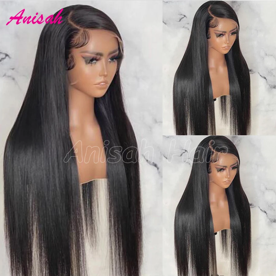 

Straight 13x4 13x6 Lace Front Human Hair Wigs with Baby Hair Transparent 5x5 Glueless Wigs Human Hair Ready To Wear For Women