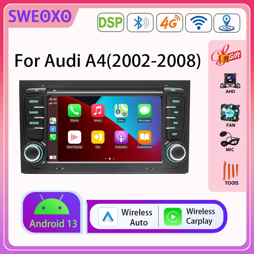 For Audi A4(2002-20…