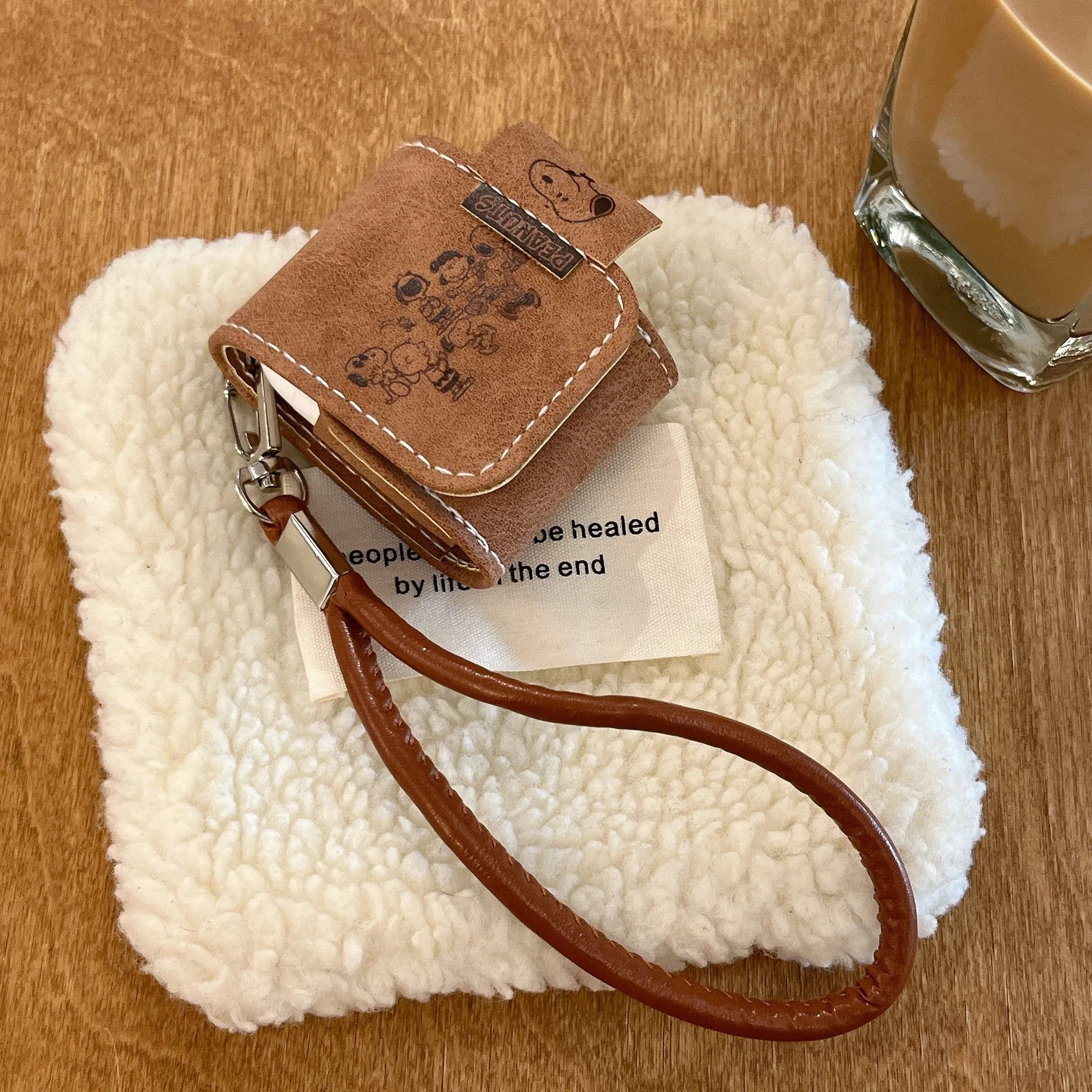 Cute Cartoon Snoopy Wireless Headset Protective Cover for AirPods 1 2 3 Pro Pro2 AirPods 4 Convenient Carrying