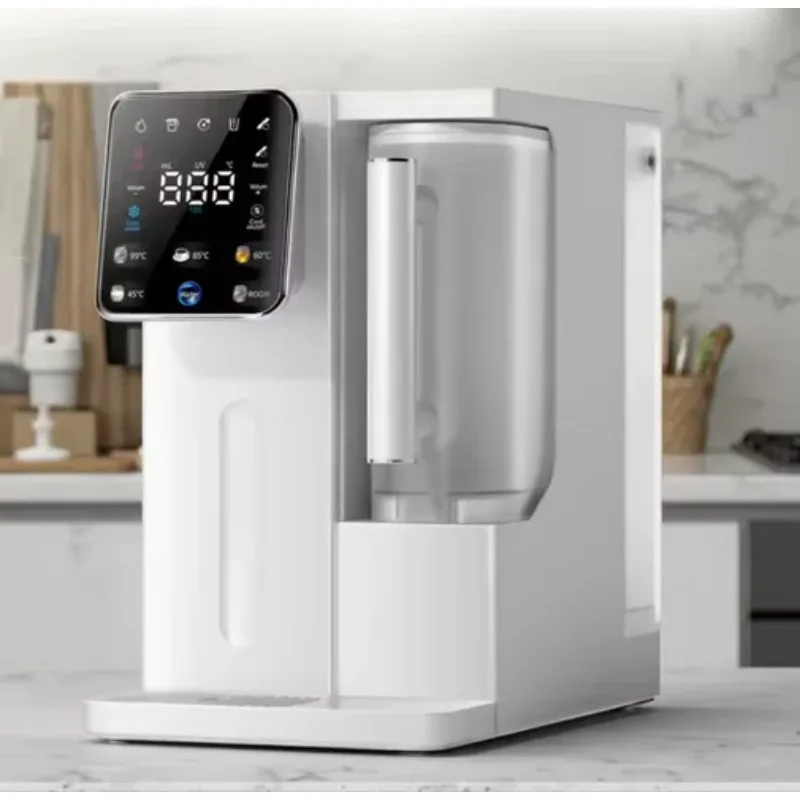New Arriver RO System Desktop Water Cooler Hot And Ice Water Touch Screen Control Water Dispenser