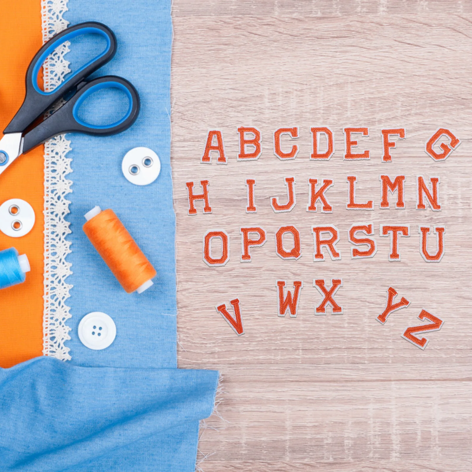 

3Sets Felt Letters Alphabet A- Educational Patches for Clothing Bags Hats DIY Iron on Sewing Appliques Kids Learning Decor