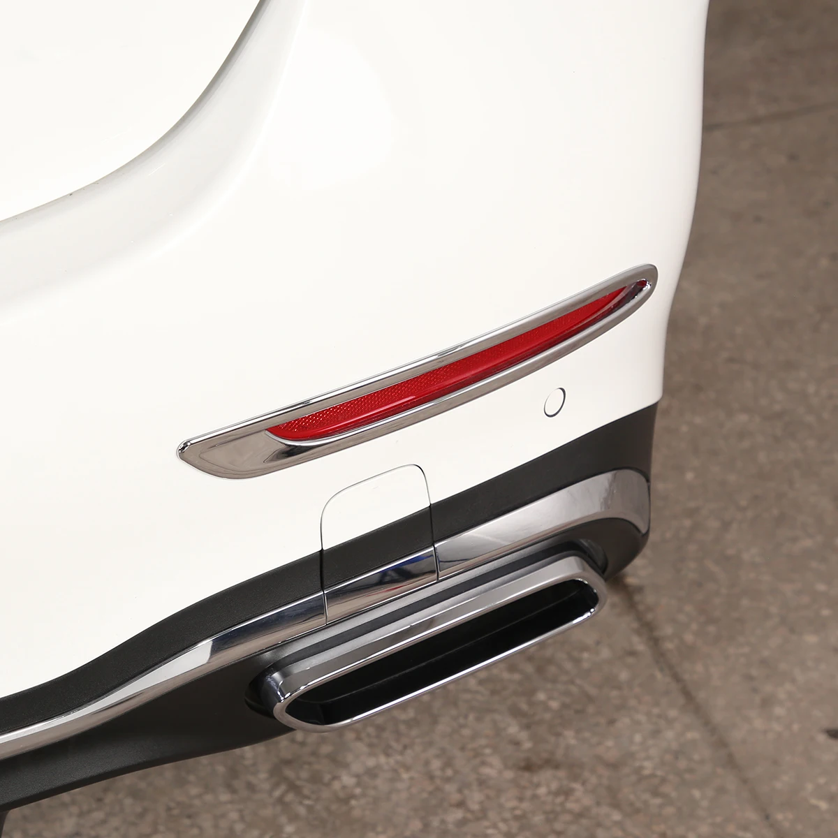 إطار غطاء مصباح الضباب الخلفي ملصق الكسوة لمرسيدس بنز C الفئة W206 2022 2023 2024 2025 ملحقات الإضاءة الخارجية تصفيف السيارة #6