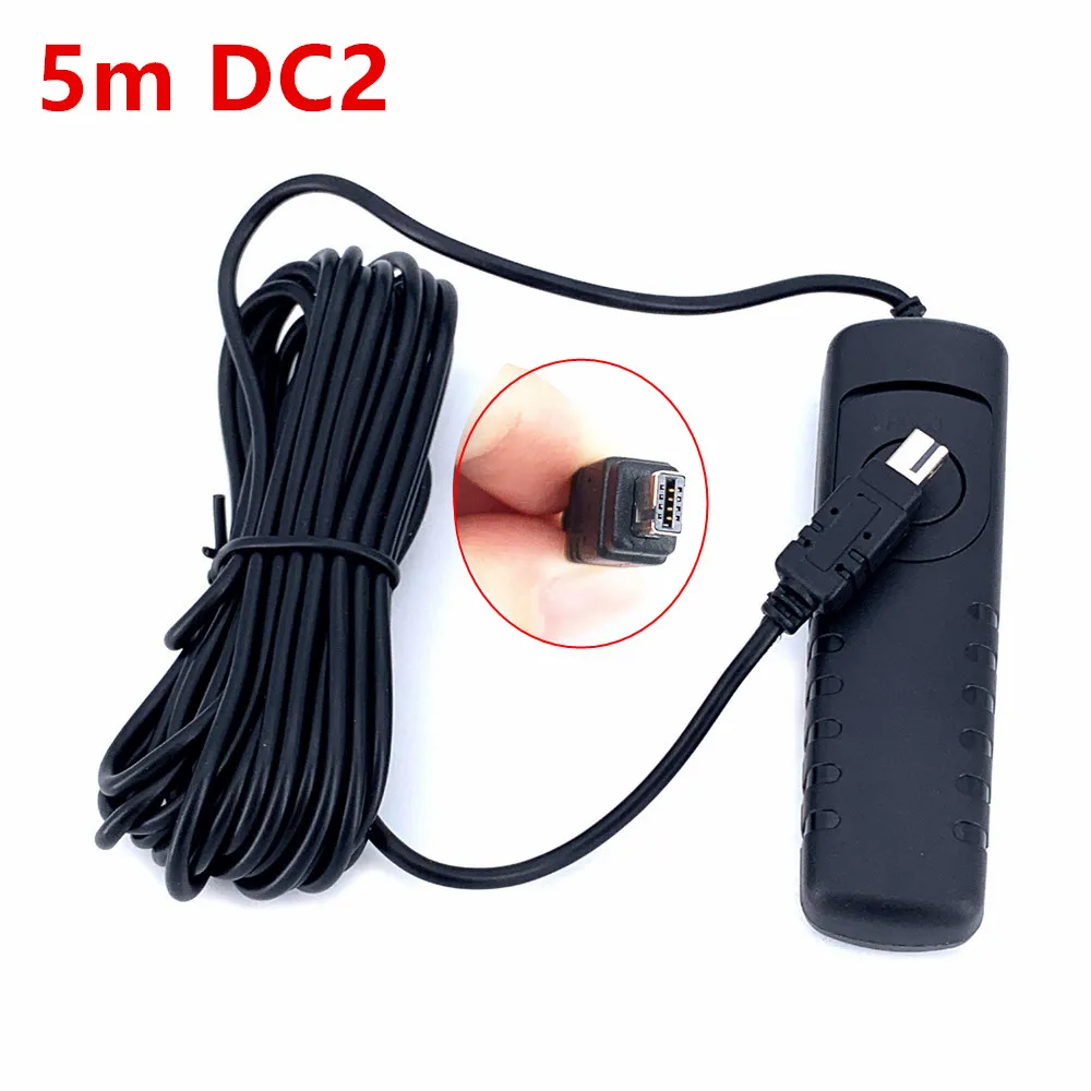 Shutter-Kabel für Canon Nikon Sony Fujifilm Olympus Pan sonic ersetzen RS-60E3 RS-80N3 MC-DC2 MC-30 RM-VPR1 RM-S1AM RR100