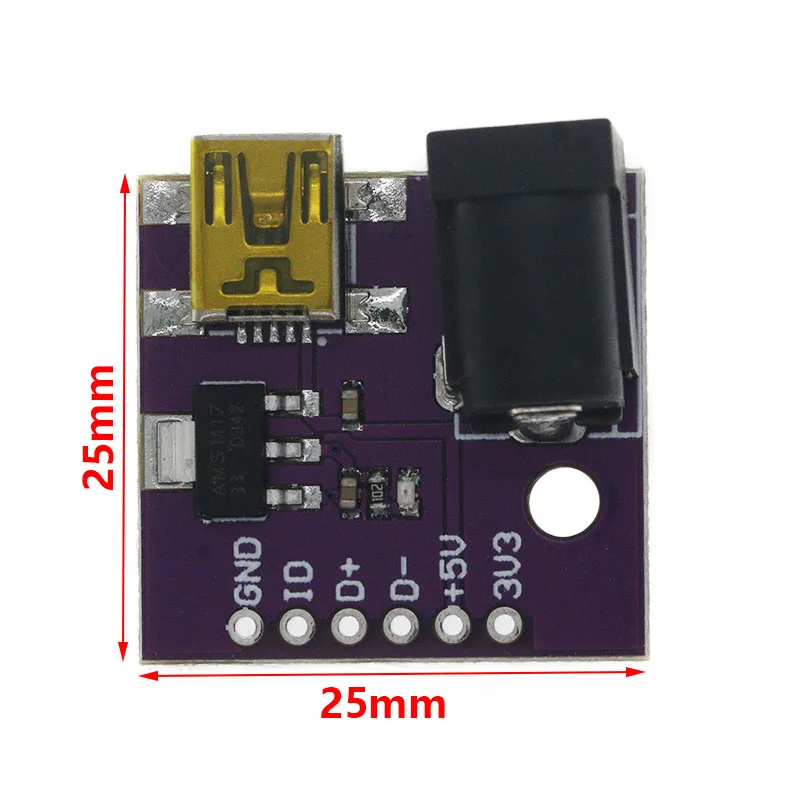 CJMCU- MINI USB 5V USB socket power connector AMS1117-3.3V DC power outlet