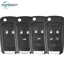 Flip Folding Remote Car Key Shell Case Cover For OPEL VAUXHALL Insignia Astra Zafira For Chevrolet Cruze For Buick