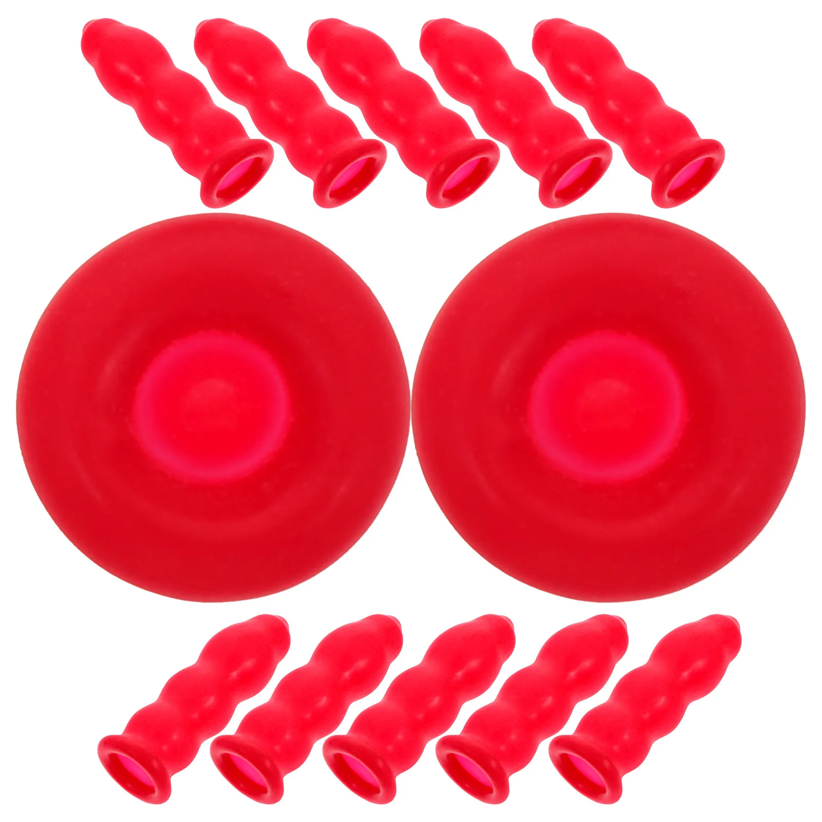 

35Pcs Caulk Saver Caps Caulking Tube Sealing Covers Long Term Use Convenient Replacement Glue Nozzle Protector