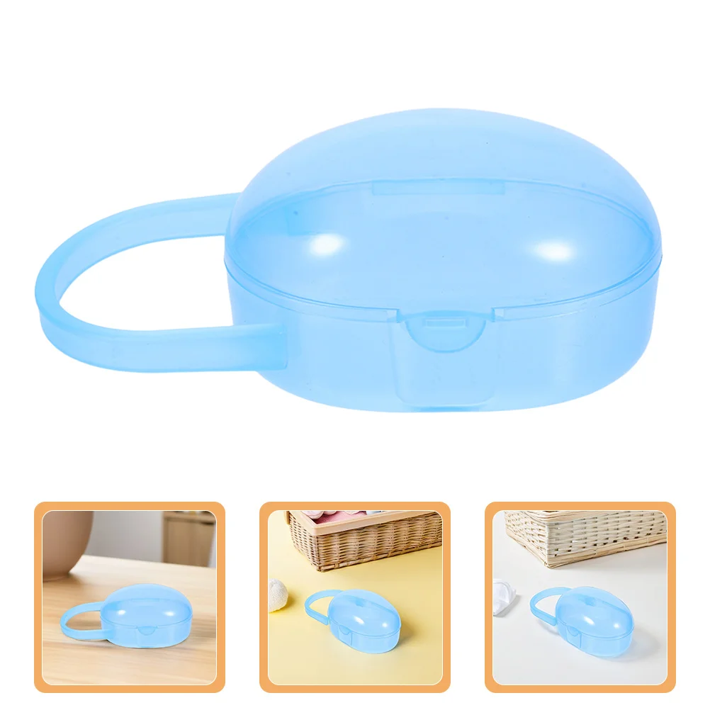

10Pcs Baby Pacifier Organizer Case Portable Storage Holder Travel Soother Container Nursery Gear Portable Pacifier Organizer Box