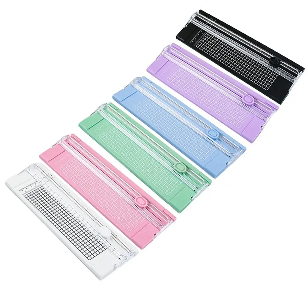 Bidirectional Cutting Paper Cutter Replacement Blades Automatic Security Safeguard Cutting Mat Machine Grid Lines Portable