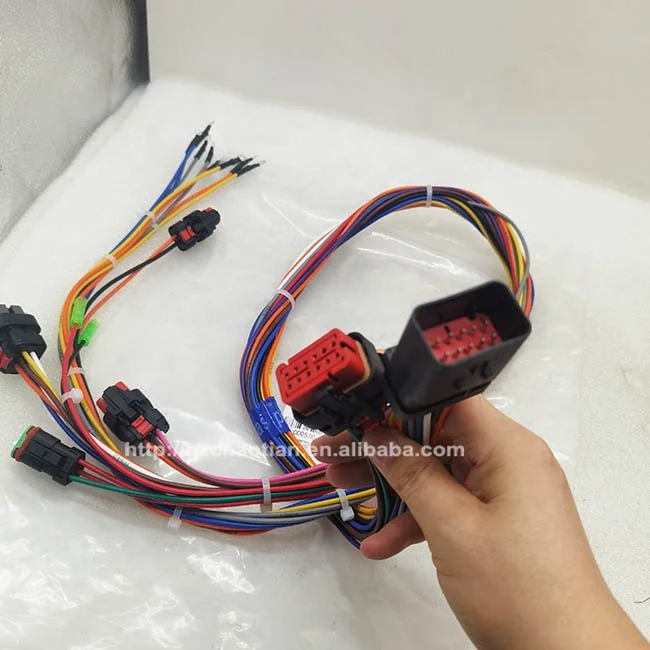 Arnés de cableado del excavador 251-5098 para el arnés 251-5098 de los recambios del excavador del motor C15 del excavador del excavador E365C E385C