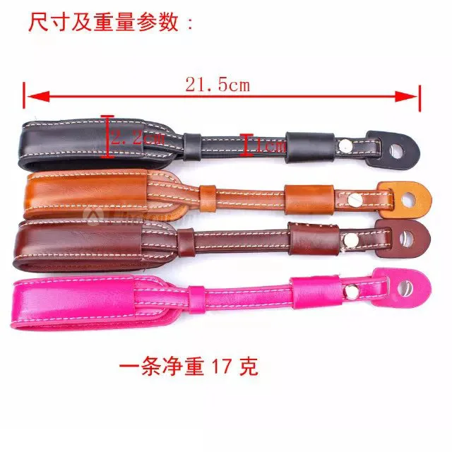 1PCS PU Caméra initié Dragonne pour X100 X100T XDallas E-M10 jas1R G1X Mark II GF7