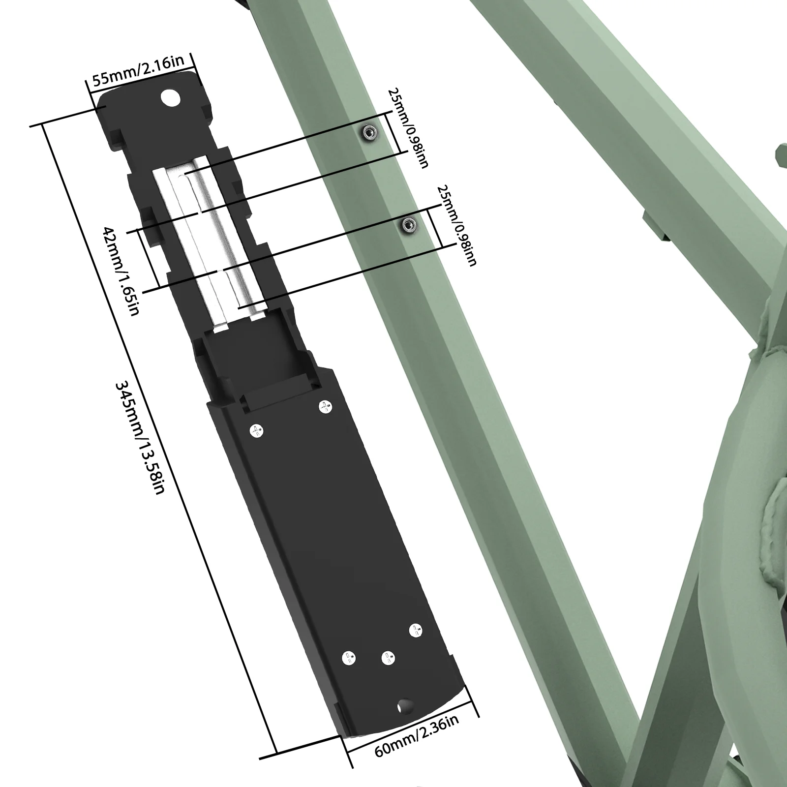 Hailong Montagesockel Hailong 2-3 Polly Montageplatte Hailong Batterie Montageplattenhalter – Detail 6