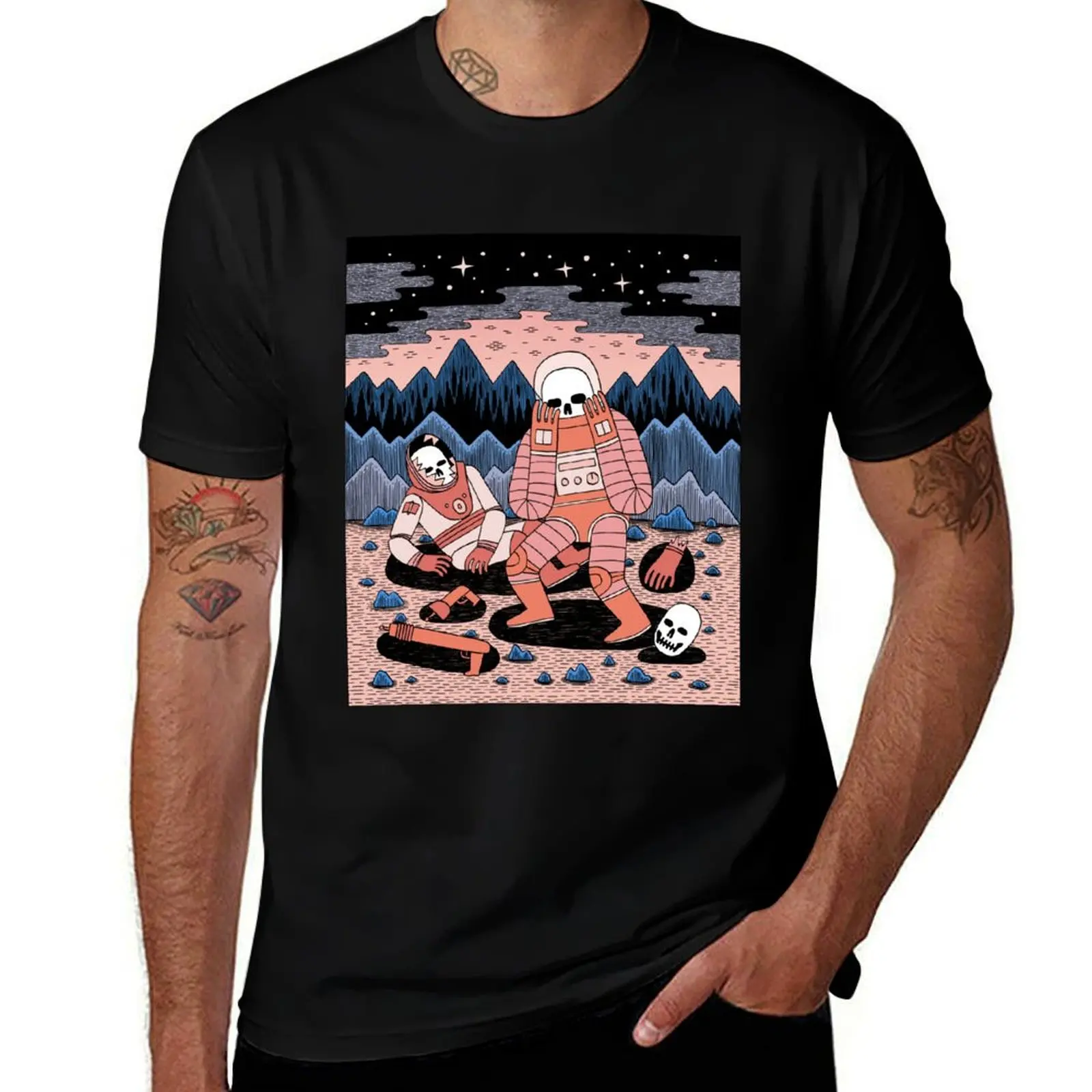 

Death in Space T-Shirt t shirt custom print t shirts cotton 100% T-Shirt