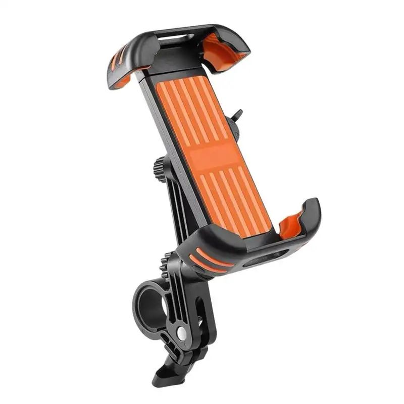 

Cycle Phone Holder Non-Slip Cell Phone Clamp Reusable Motorcycle Camera Clip Handlebar Clamp For Outdoor Activities City