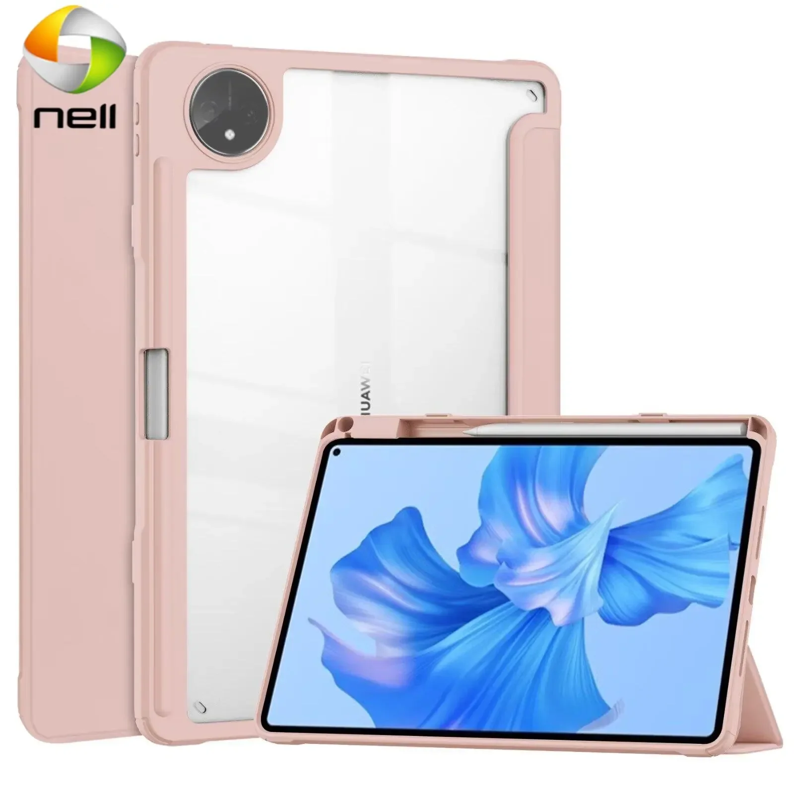 Custodia tablet antiurto per Huawei Matepad Pro 11 pollici 2022 Smart Case con portapenne Custodia con cover posteriore in TPU