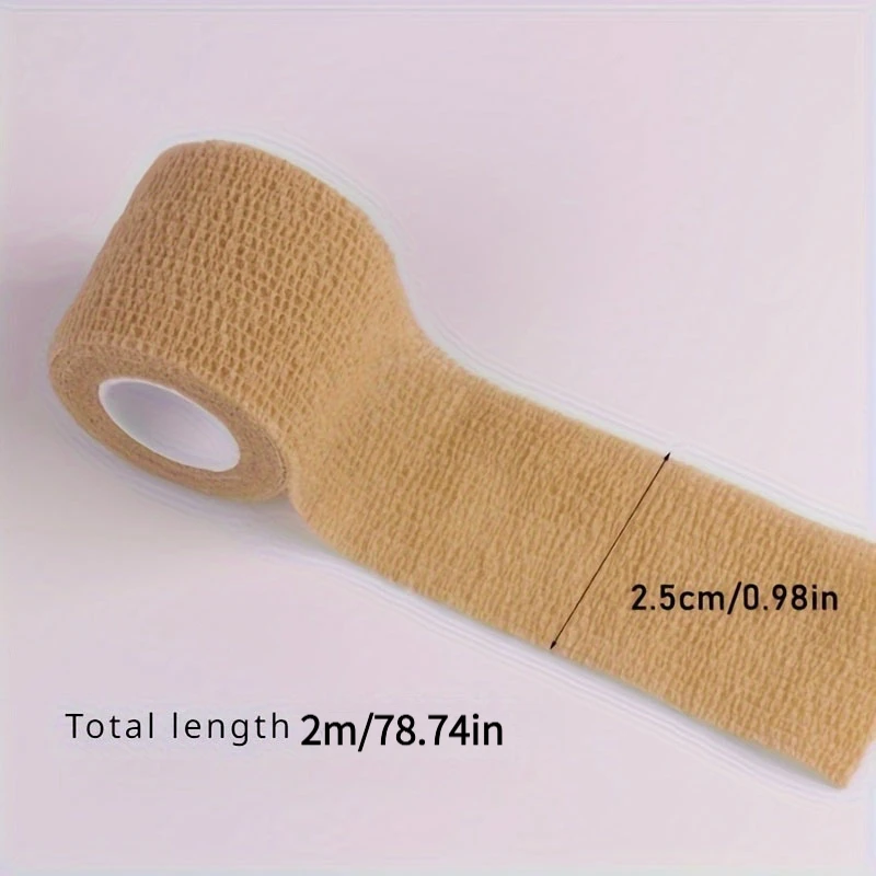 11 Rolls Self-Adhesive Elastic Toe Protector Wraps, Breathable Non-Woven Finger& Toe Guards, Elastic Fabric. Prevents Friction C
