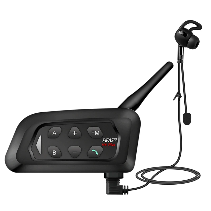 EJEAS V4c Plus 1500 Football Referee Intercom Waterproof Systemfootball Referee Intercom System Referee Headset Intercom