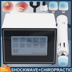 250MJ Shockwave Therapy Machine Professional Shock Wave Device Effective Body Pain Removal Physiotherapy ED Treatment Massager