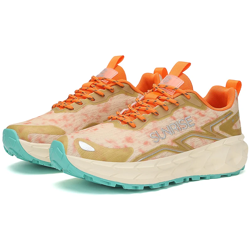 Neue Premium Unisex Berg- und Straßenmarathon-Laufschuhe mit MD-Sohle, Paar-Sportschuhe für Outdoor-Morgenläufe, Ganzjährig Nutzbar – Detail 5